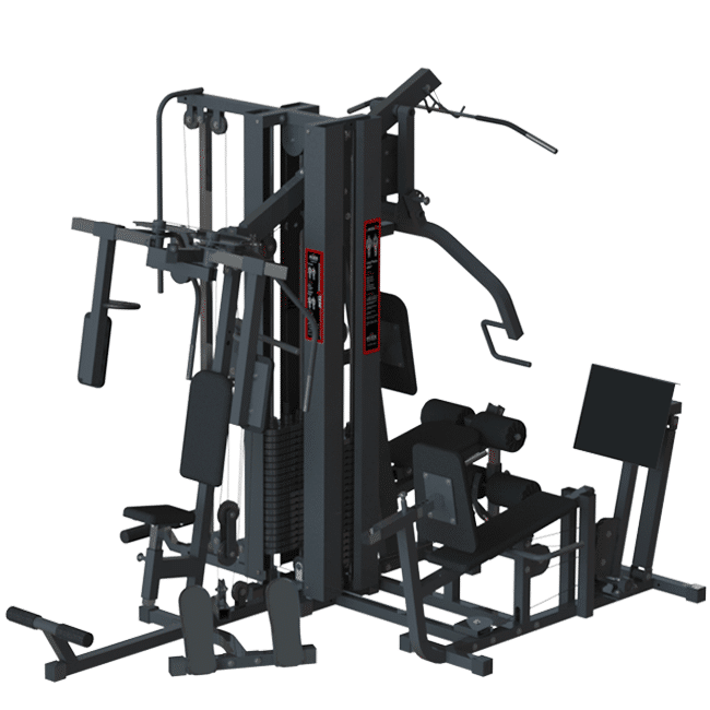 Multi Estação de Musculação Profissional com Leg Press 4 to Gym-prof alto  tráfego - TF Store